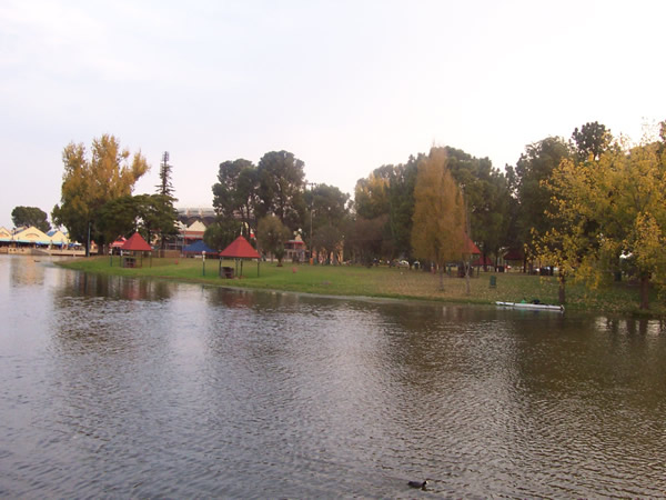 Lake outside Vodacom Park