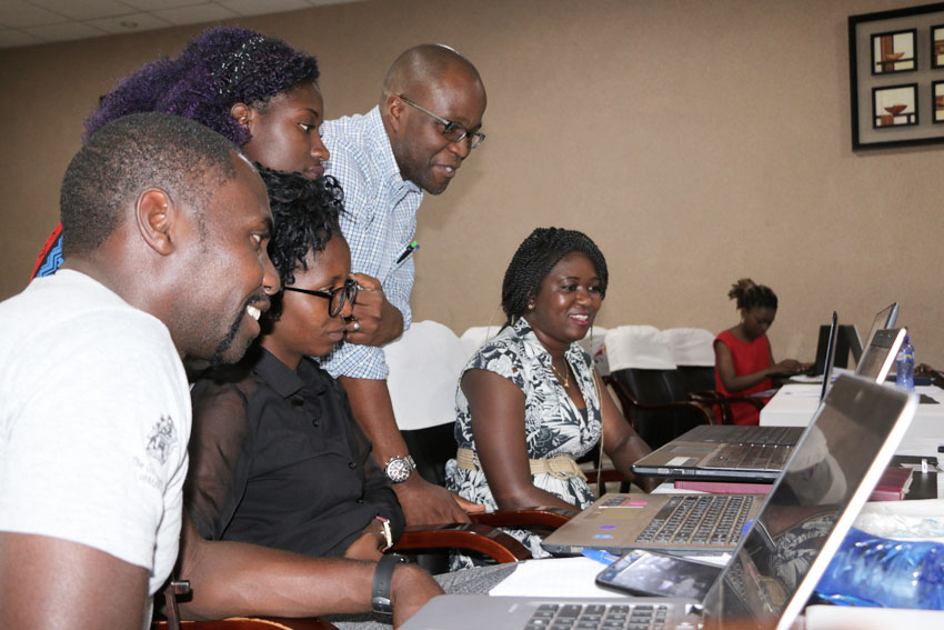 UNICEF mHub social media training in Mangochi