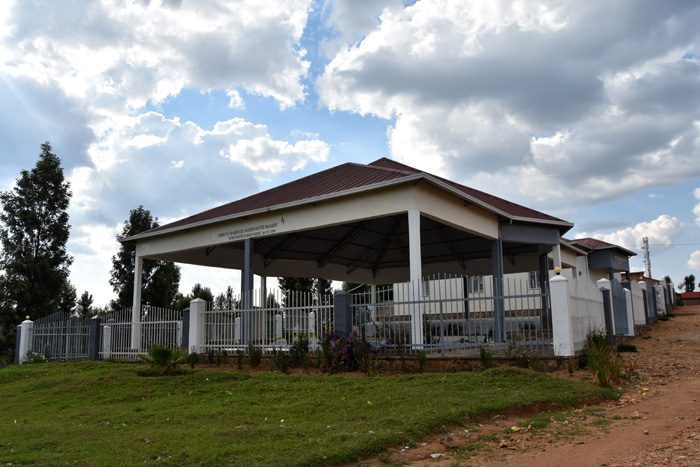 One of many genocide memorials in Kibeho