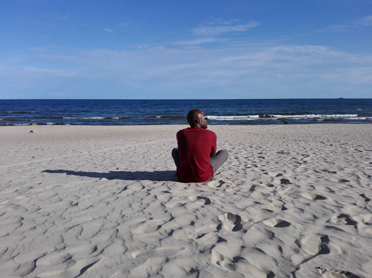 Chintheche beach on Lake Malawi, Lake of Stars