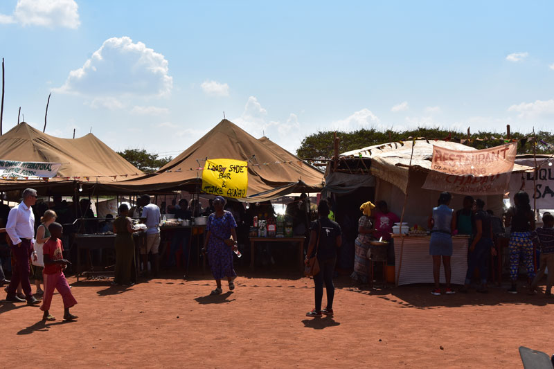 Load Side Bar at Tumaini Festival