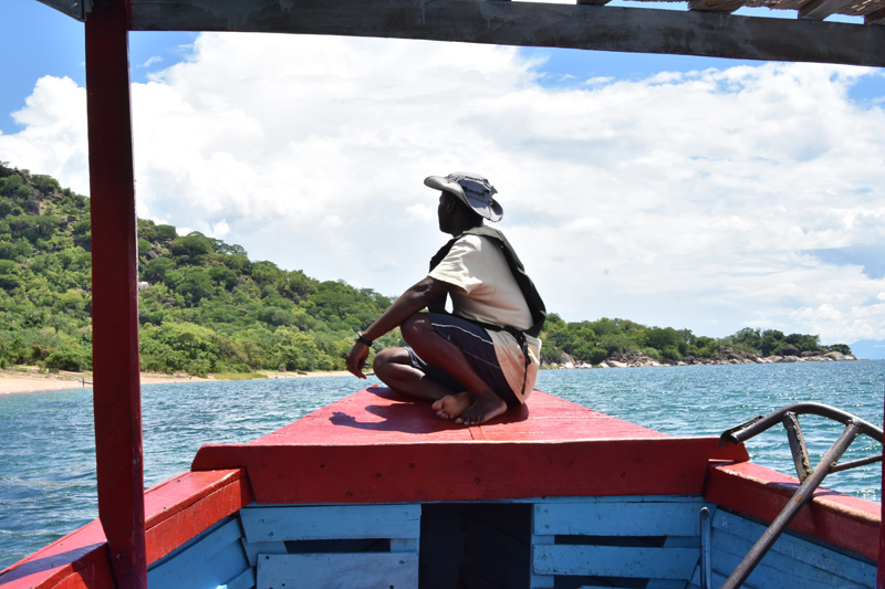 Isaac Jalasi, the tour operator in Cape Maclear