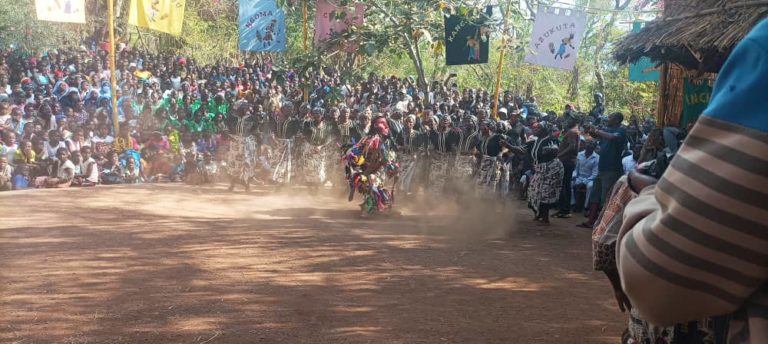 Nyau gule wamkulu traditional dancer