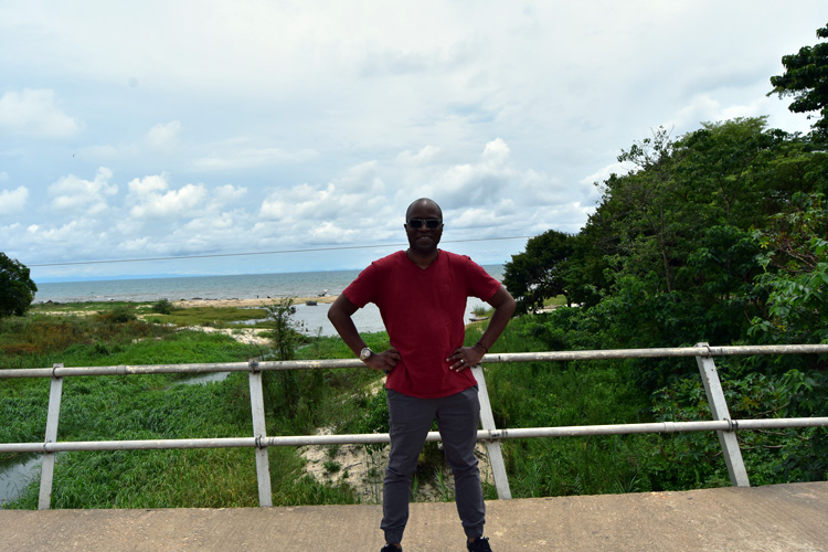 Kawiya Bridge overlooking Lake Malawi in Nkhata Bay