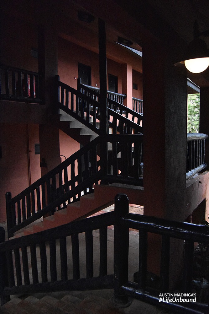 stairway at Ku Chawe Inn